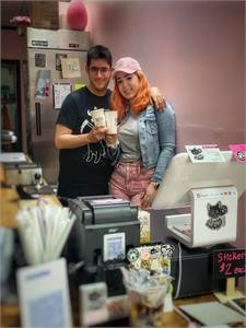 Cats, Coffee, & The Couple Behind the Counter